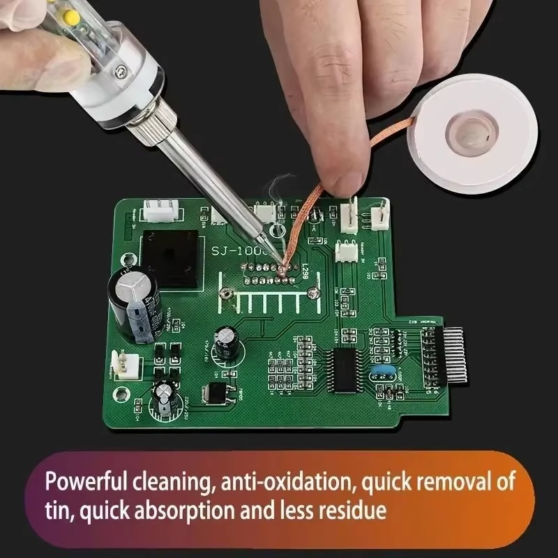 Solder Wick Braid - 4.0mm Width Desoldering Braid Wire 1.5/3M