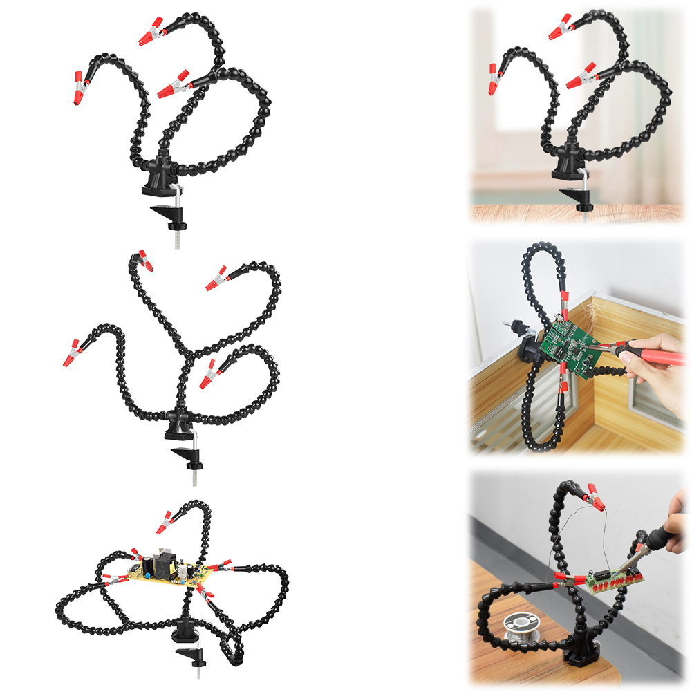 Electronic Repair - Desk Clamp Soldering Third Hand Tool