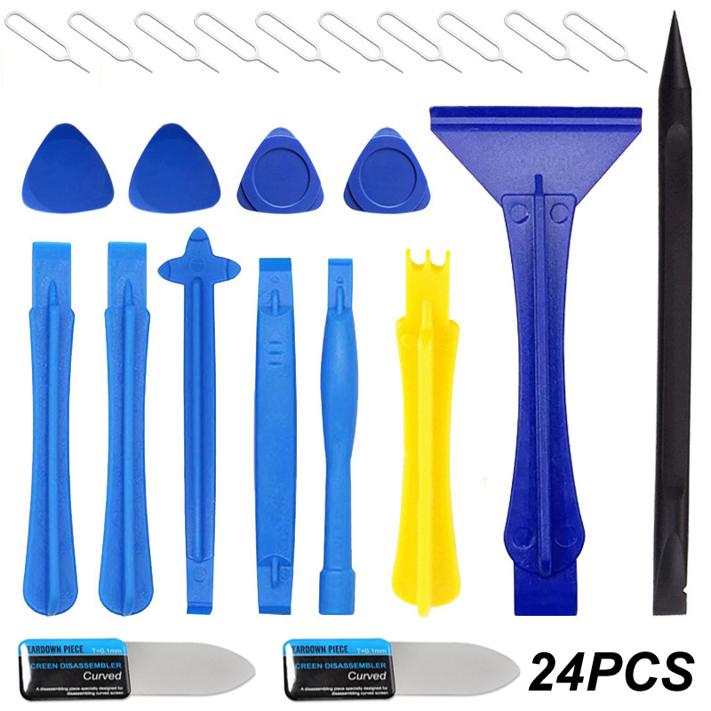 Electronics Repair Company - 24PCS/Set Plastic Pry Bar Blade Curved