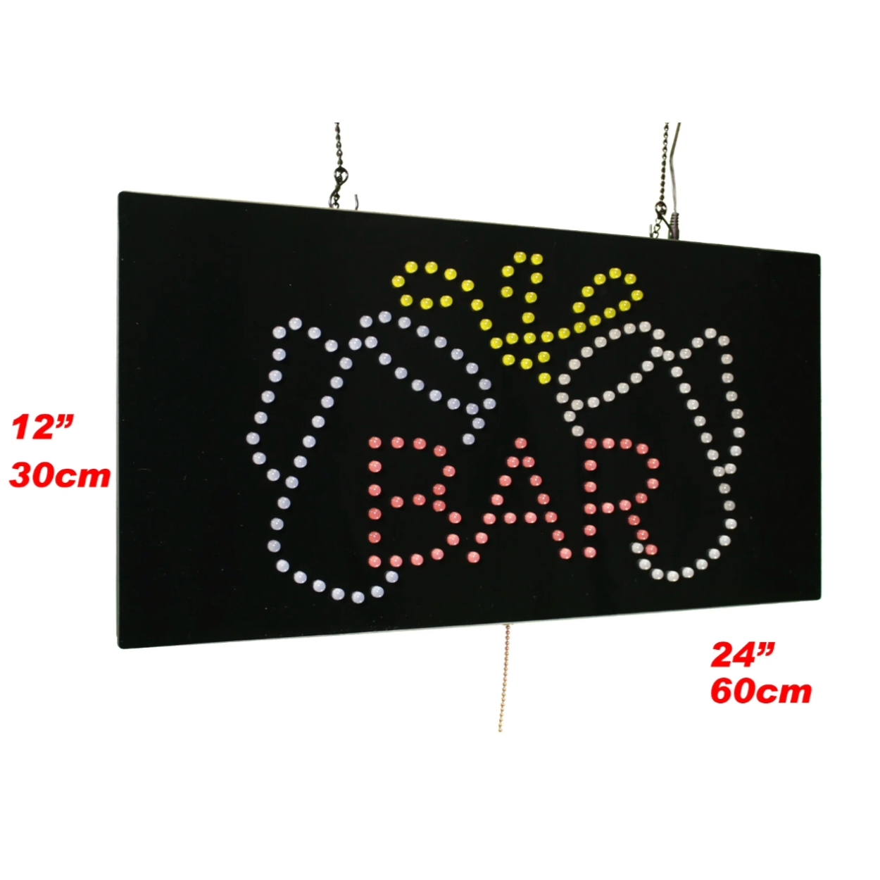 LED Light Bulb Electronic Sign - مراجعة Electronics Repair Store وسعره