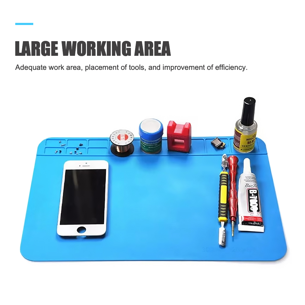 30cmx20cm Soldering Mat ESD An - مراجعة Electronics Repair Tools And Equipment وسعره