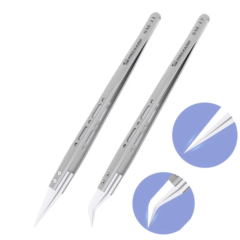 Mechanic S-grade Ceramic Tweez - مراجعة Electronics Repair Company وسعره