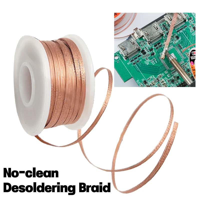 1.5/3/6/10M Copper Welding Wir - مراجعة Solder Wick Braid وسعره