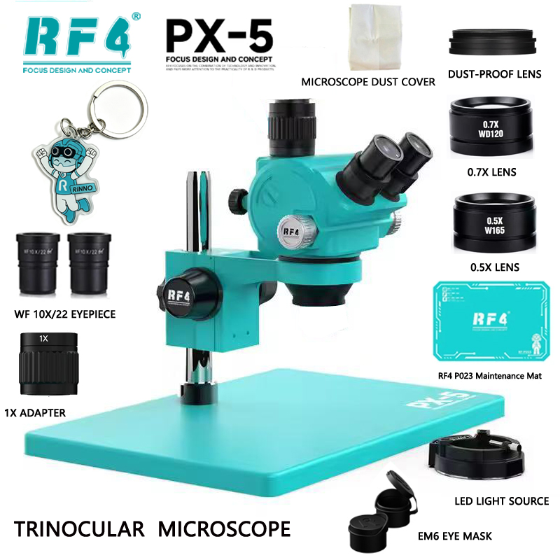 RF4 Zoom Simul Focal  Trinocul - مراجعة Electronics Repair Simulator وسعره