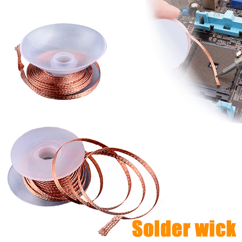 Soldering Wick Desoldering Bra - مراجعة Solder Wick Braid وسعره