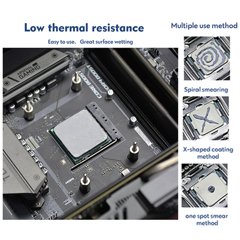 Fehonda 8.5W/mk TG-8 Thermal P - مراجعة Thermal Paste Cpu وسعره
