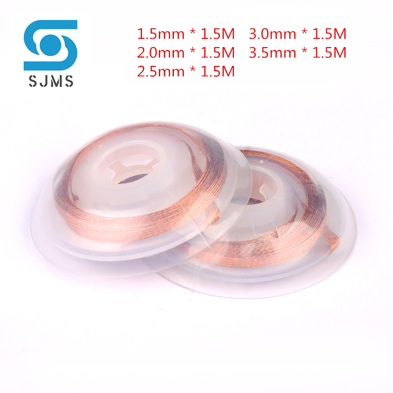 2PCS tin suction wire 1.5mm 2m - مراجعة Solder Wick Braid وسعره