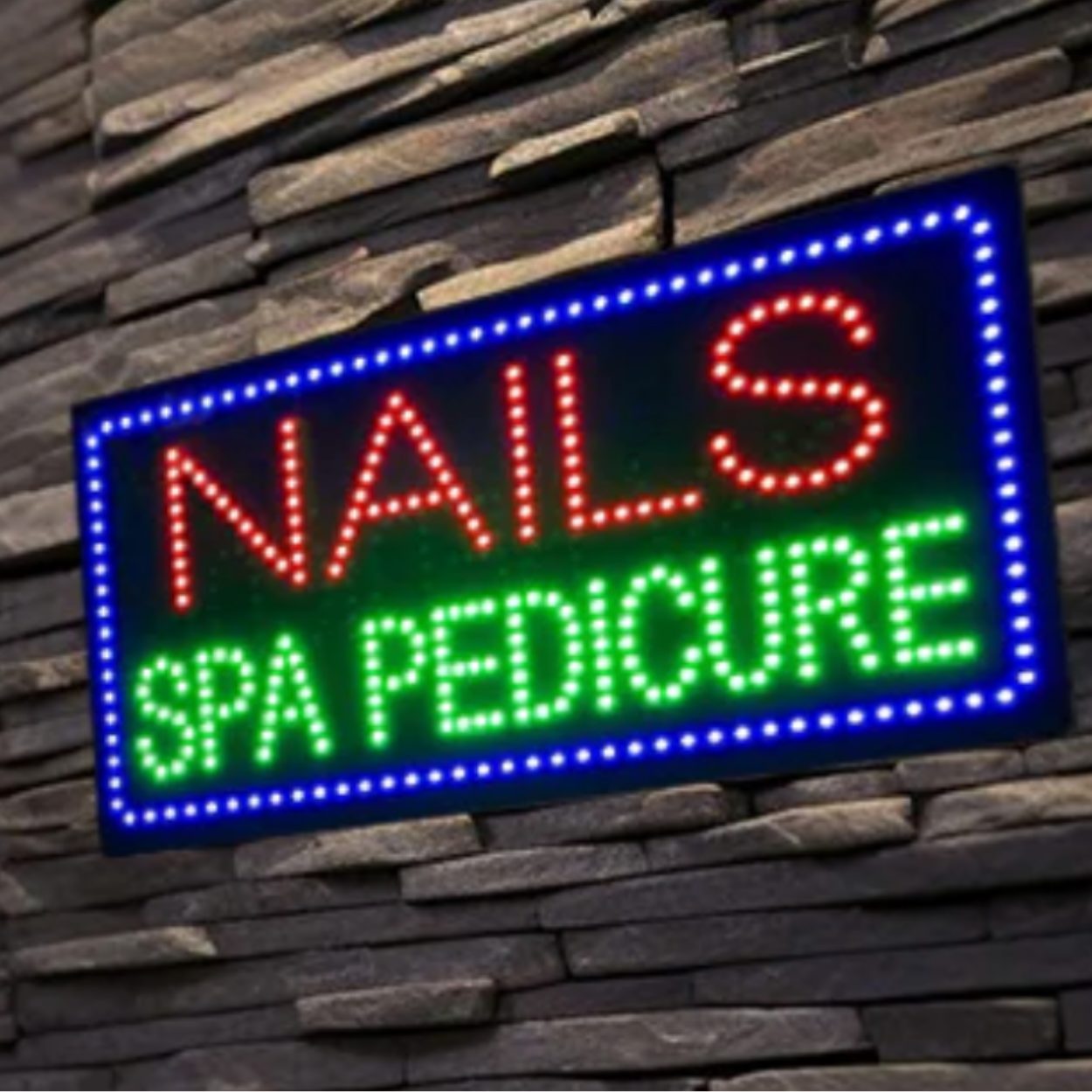 LED Light Bulb Electronic Sign - مراجعة Electronics Repair Store وسعره