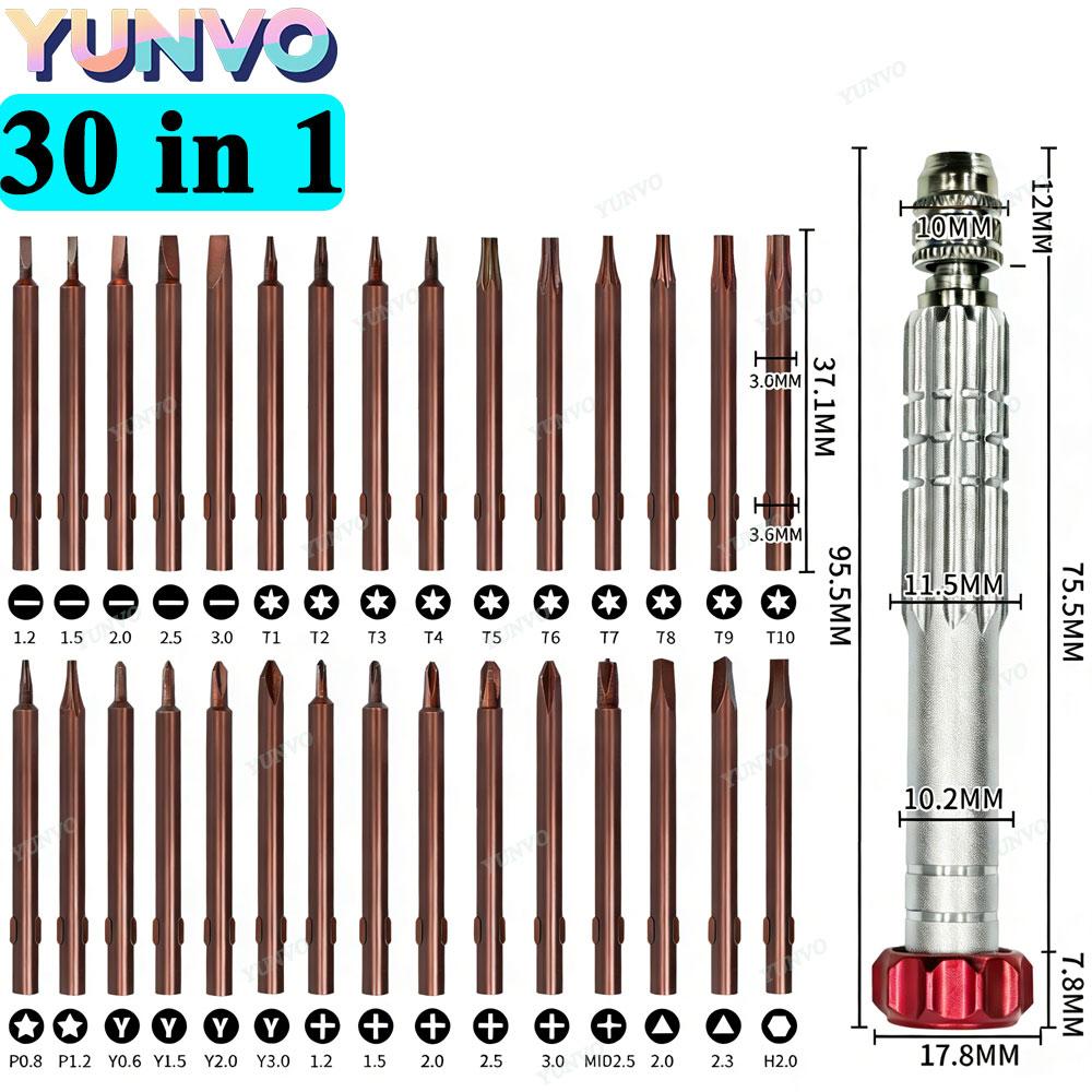 30 in 1 Magnetic Precision Scr - مراجعة Electronics Repair Company وسعره
