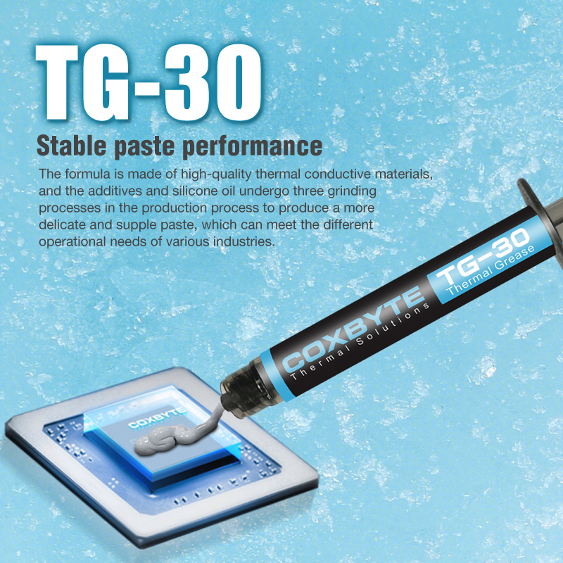 Coxbyte Thermal Grease TG-30 S - مراجعة Thermal Paste Cpu وسعره