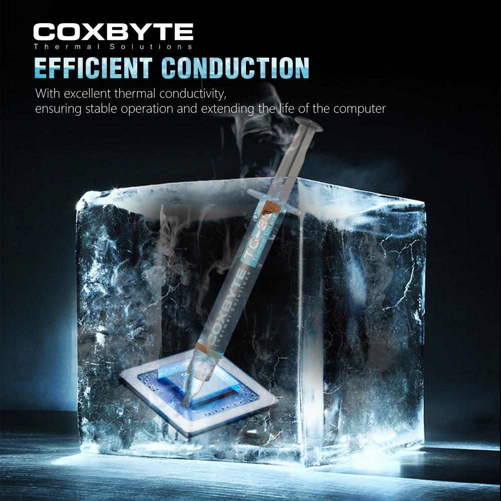 Coxbyte Thermal Grease TG-30 S - مراجعة Thermal Paste Cpu وسعره