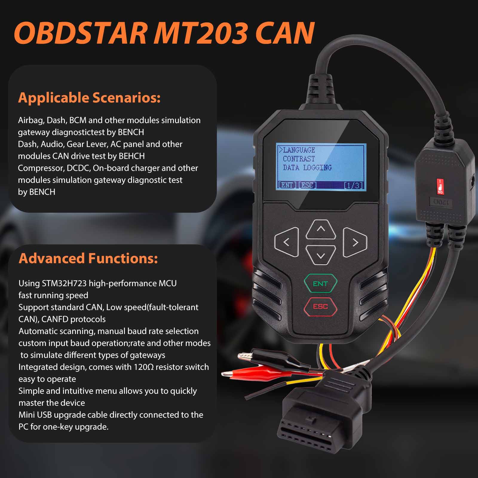 2026 New OBDSTAR MT203 CAN Dri - مراجعة Electronics Repair Simulator وسعره