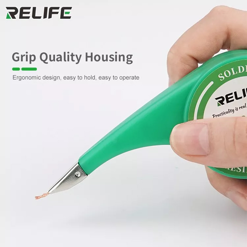RELIFE desoldering mesh anti-h - مراجعة Solder Wick Braid وسعره