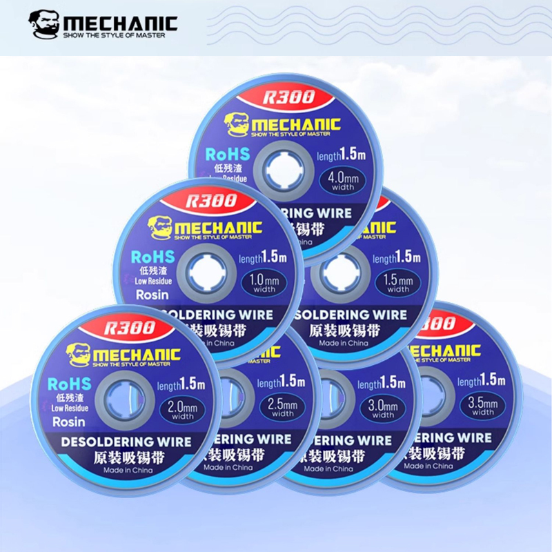 MECHANIC R300 Desoldering Mesh - مراجعة Solder Wick Braid وسعره