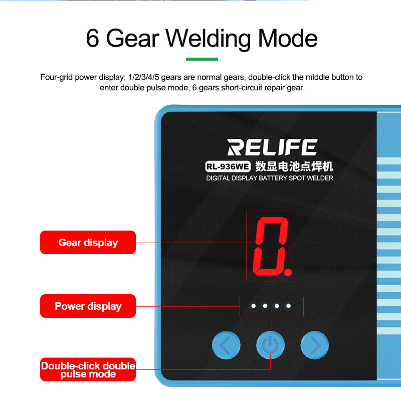 RL-936WE Digital Display Batte - مراجعة Electronics Repair Company وسعره