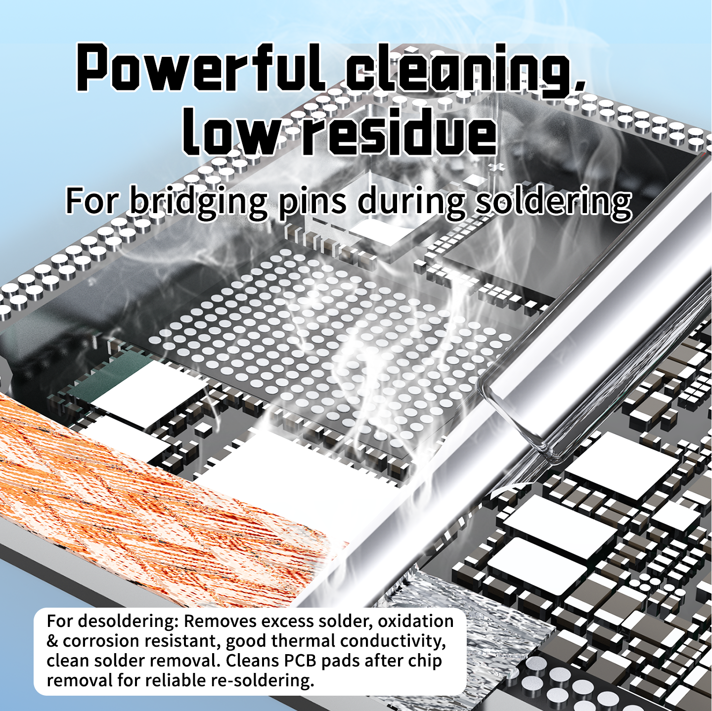 JTX FS-16 Ultra Thin Solder Wi - مراجعة Solder Wick Braid وسعره