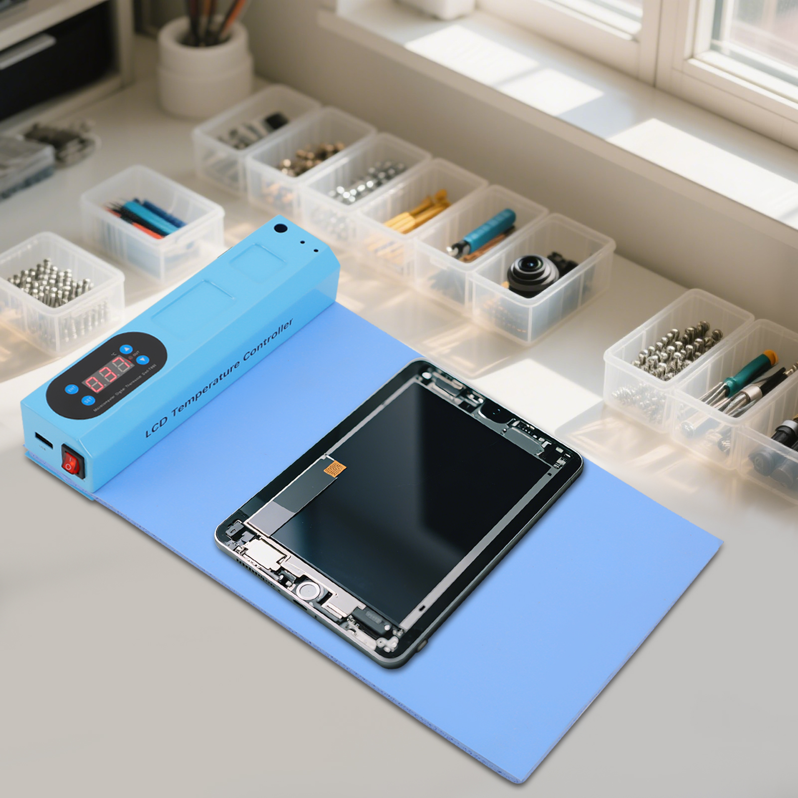 110V/220V 150W Smartphone LCD  - مراجعة Electronics Repair Store وسعره