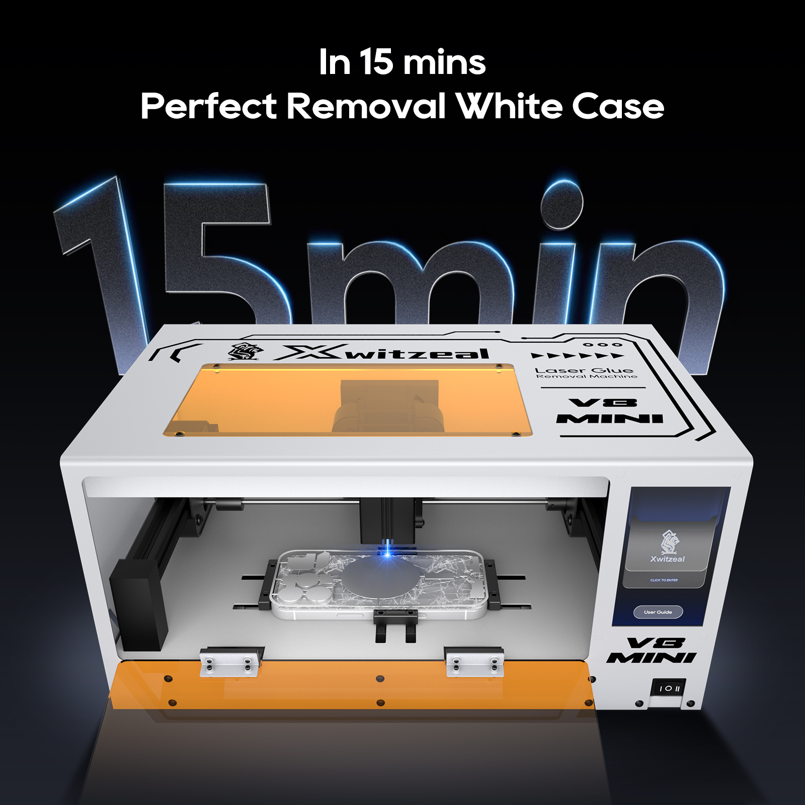 Xwitzeal® V8 MINI Laser Glue R - مراجعة Electronics Repair Company وسعره