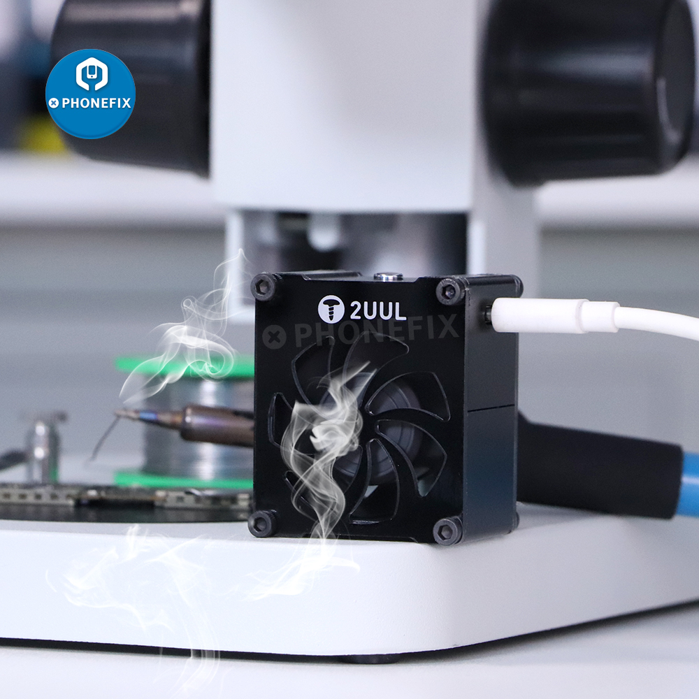2UUL Mini Exhaust Fan Desktop  - مراجعة Electronics Repair Company وسعره