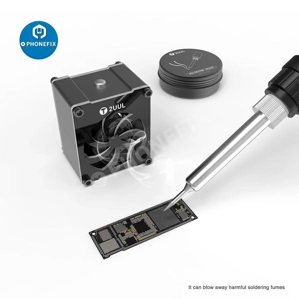 2UUL Mini Exhaust Fan Desktop  - مراجعة Electronics Repair Company وسعره