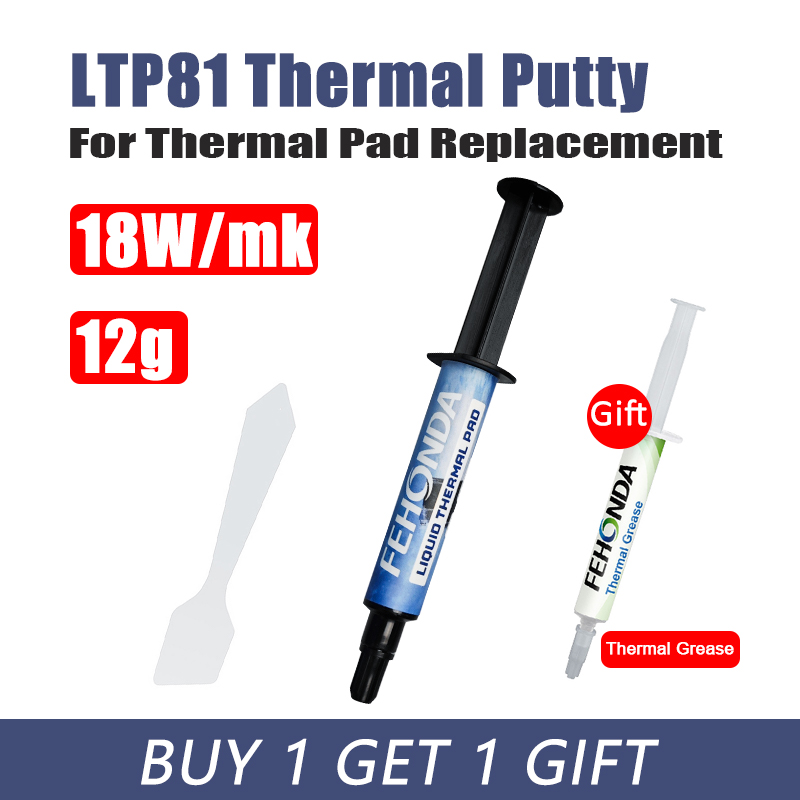 18W/Mk LTP81 Fehonda Industria - مراجعة Thermal Paste Cpu وسعره