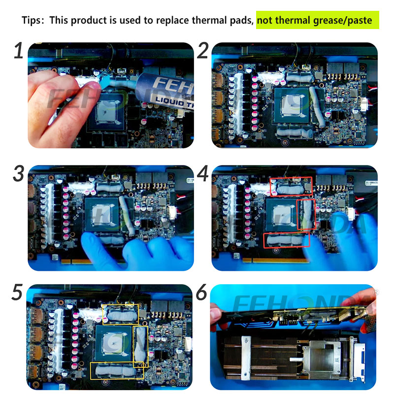 18W/Mk LTP81 Fehonda Industria - مراجعة Thermal Paste Cpu وسعره