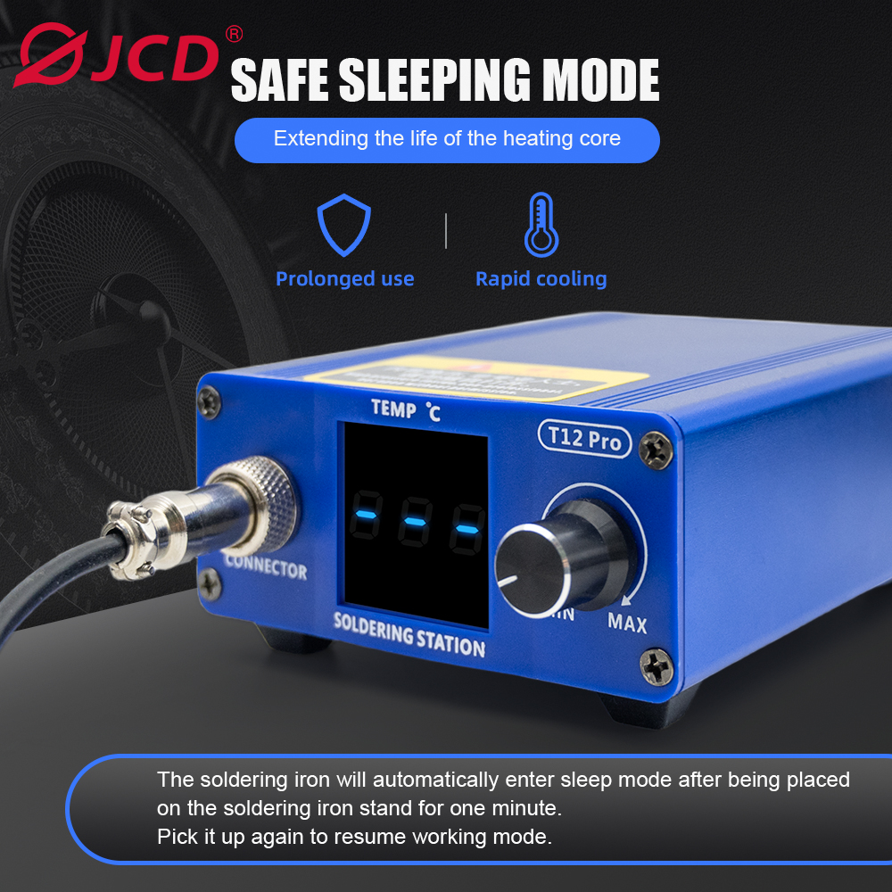 JCD T12Pro Soldering Station L - مراجعة Electronics Repair Tools And Equipment وسعره