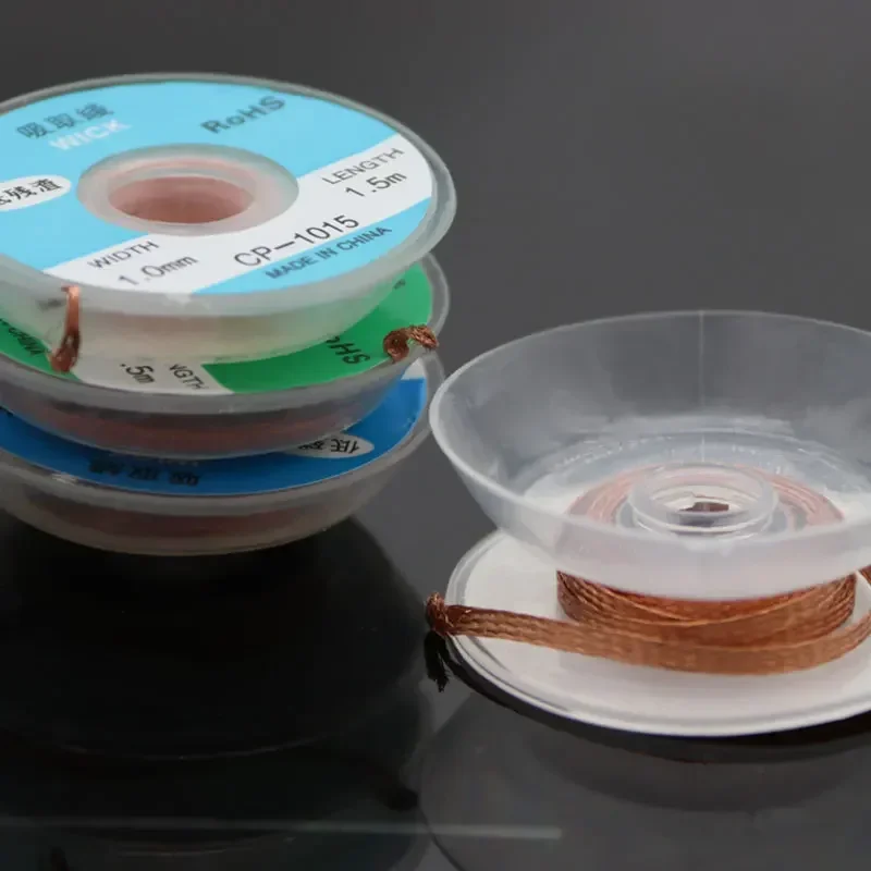 1/2/5/10Pcs 1.5M Width 1 1.5 2 - مراجعة Solder Wick Braid وسعره