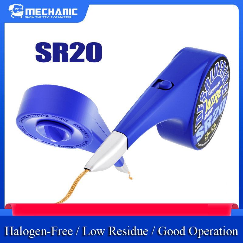 MECHANIC SR20 Desoldering Wire - مراجعة Solder Wick Braid وسعره