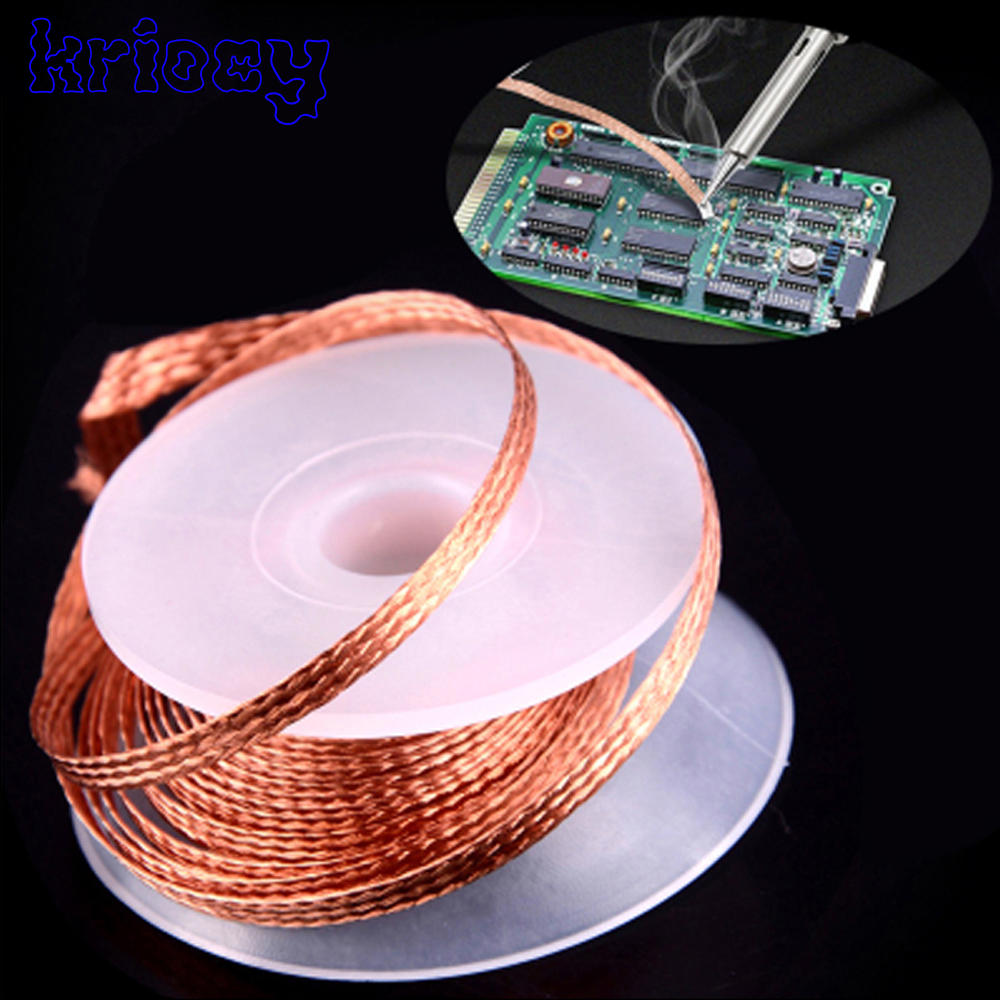 Desoldering Braid Tape Copper  - مراجعة Solder Wick Braid وسعره