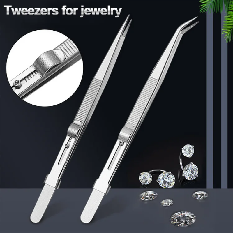 Stainless Steel Tweezers Adjus - مراجعة Electronics Repair Tools And Equipment وسعره