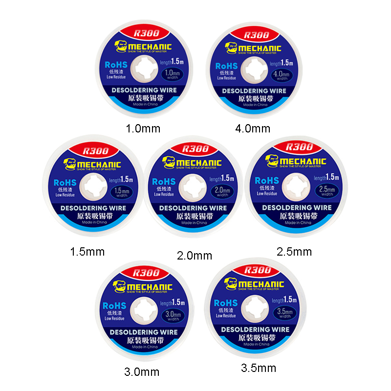 MECHANIC R300 Desoldering Wire - مراجعة Solder Wick Braid وسعره