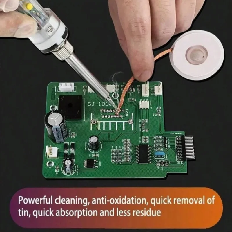 1.5m Desoldering Braid Tape Co - مراجعة Solder Wick Braid وسعره