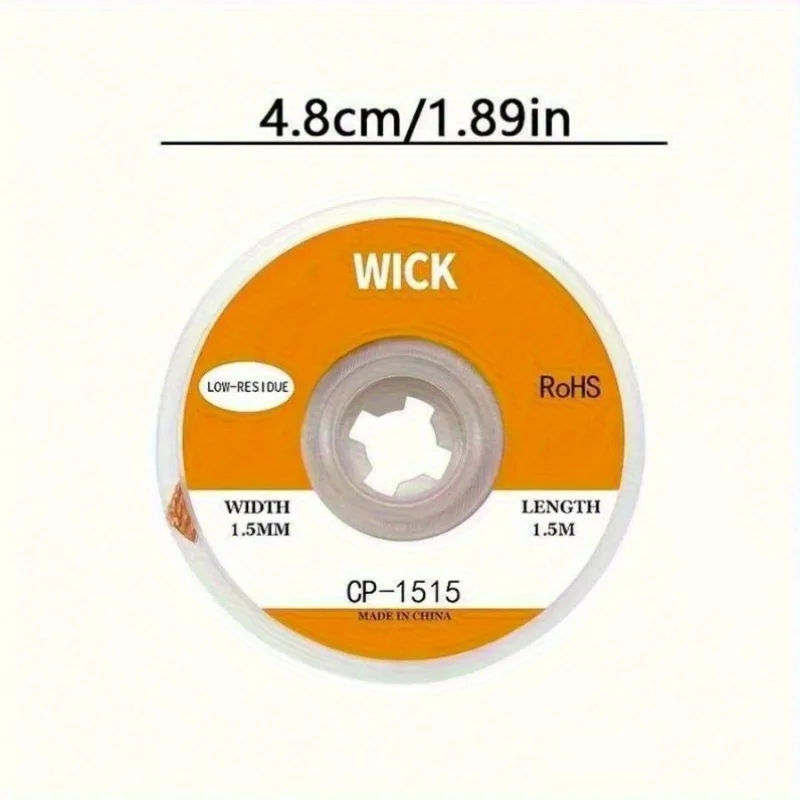 1.5m Desoldering Braid Tape Co - مراجعة Solder Wick Braid وسعره