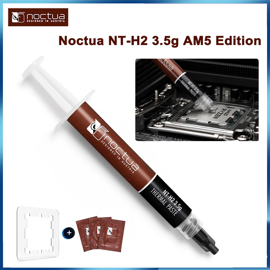 Noctua NT-H1 NT-H2 3.5g 10g Th - مراجعة Thermal Paste Cpu وسعره