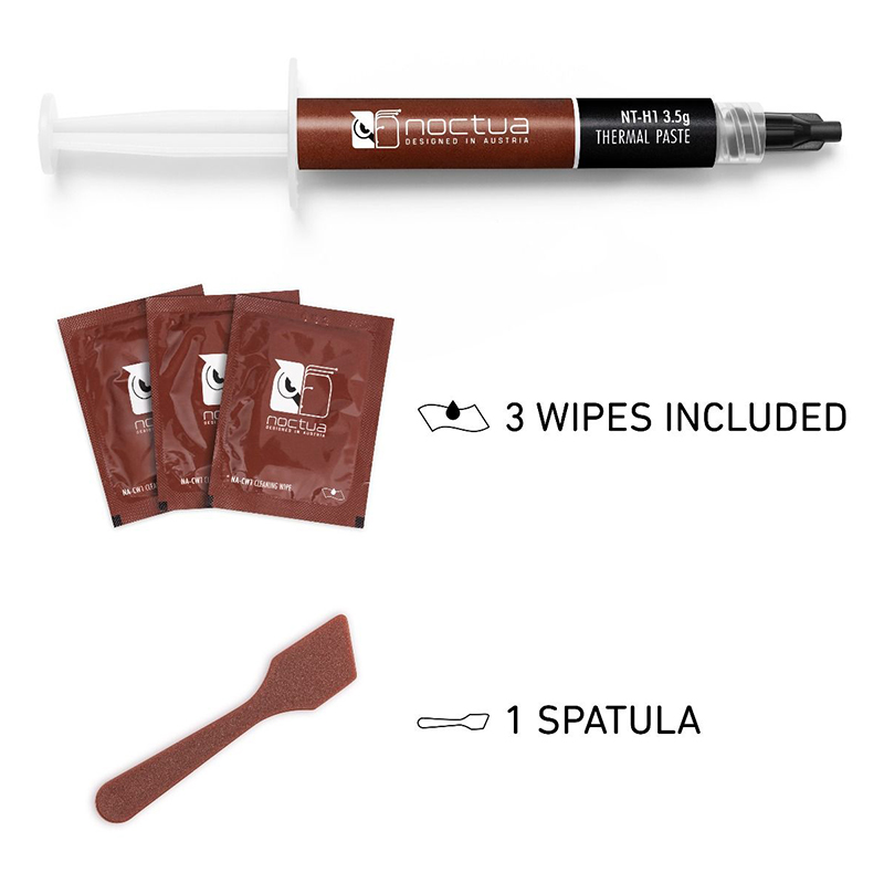 Noctua NT-H1 NT-H2 3.5g 10g Th - مراجعة Thermal Paste Cpu وسعره