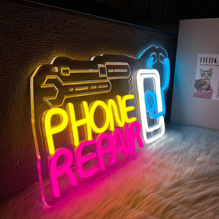 Phone Repair Neon Sign For Wal - مراجعة Electronics Repair Store وسعره