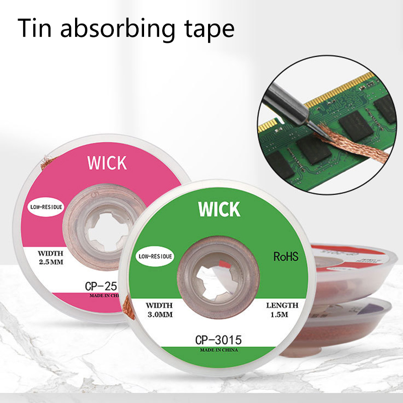 1.5M Desoldering Mesh Braid So - مراجعة Solder Wick Braid وسعره