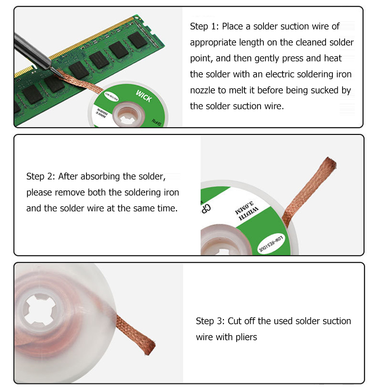 1.5M Desoldering Mesh Braid So - مراجعة Solder Wick Braid وسعره