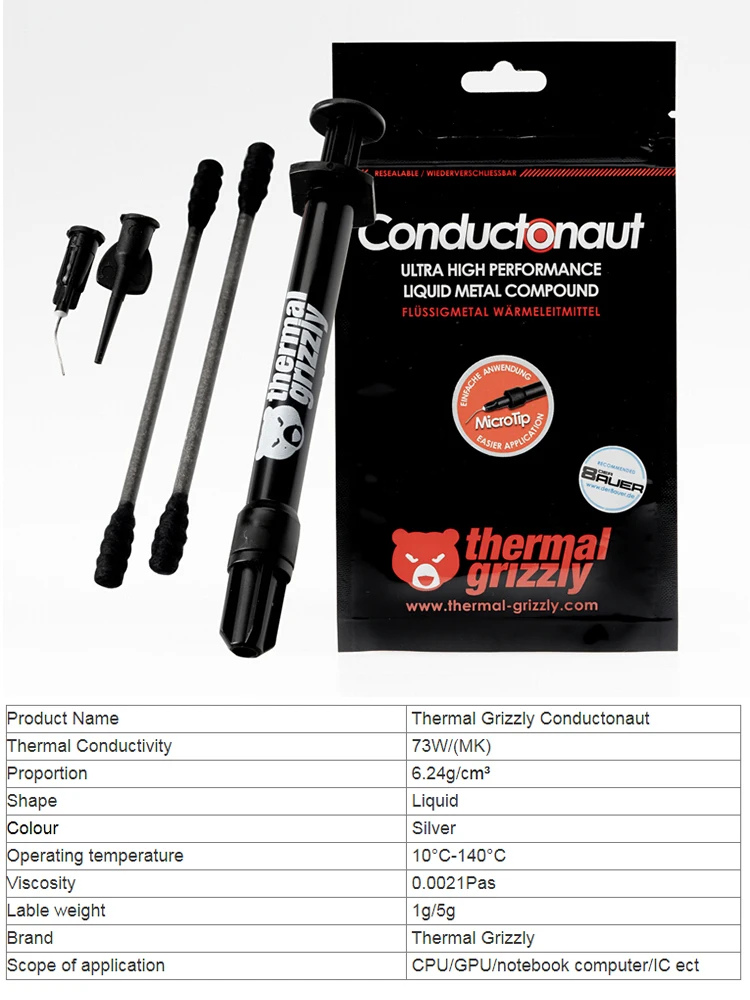 High Thermal Conductivity Liqu - مراجعة Thermal Paste Cpu وسعره