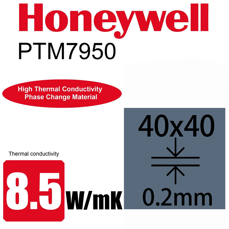 Honeywell PTM7950 8.5W 0.2 0.2 - مراجعة Thermal Paste Cpu وسعره